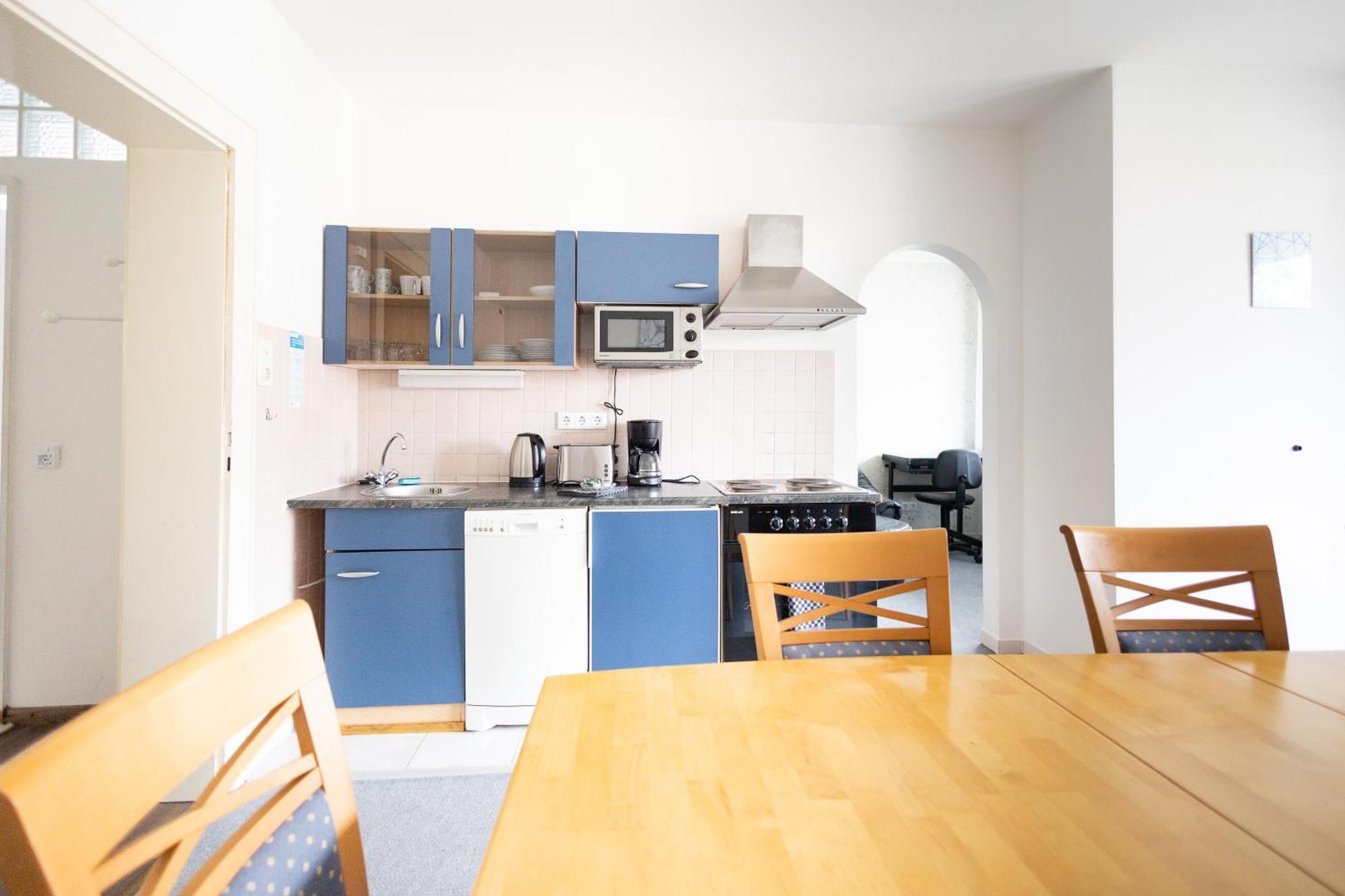 Apartmenthaus Am Waldrand- Kueche - Fruehstueck - Balkon Wildemann Buitenkant foto