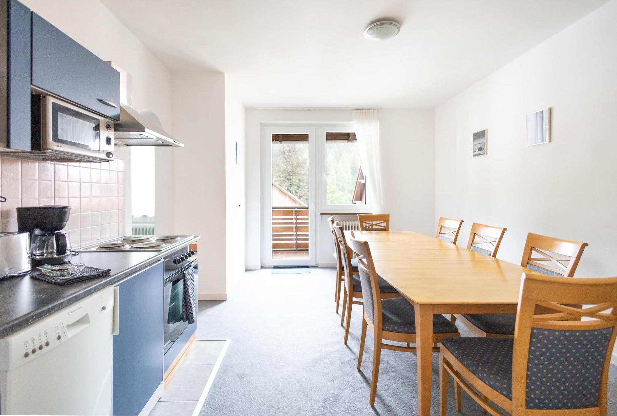 Apartmenthaus Am Waldrand- Kueche - Fruehstueck - Balkon Wildemann Buitenkant foto