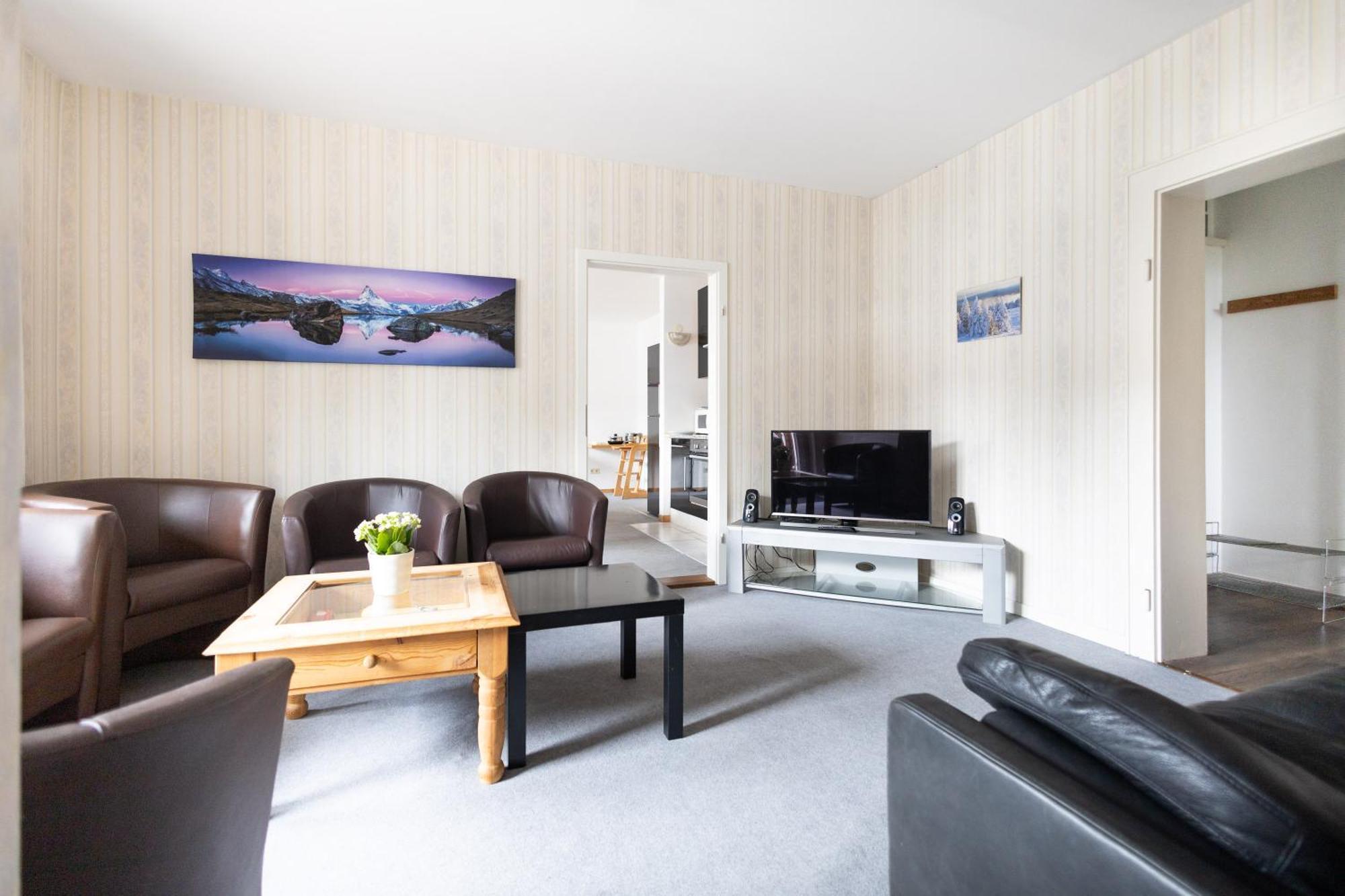 Apartmenthaus Am Waldrand- Kueche - Fruehstueck - Balkon Wildemann Buitenkant foto